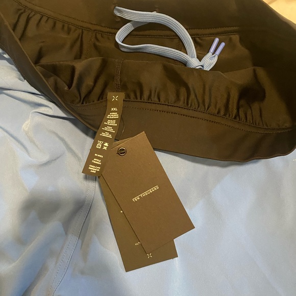 Ten Thousand Men’s Interval Short with Liner 9” Light Blue 2XL - Picture 5 of 5